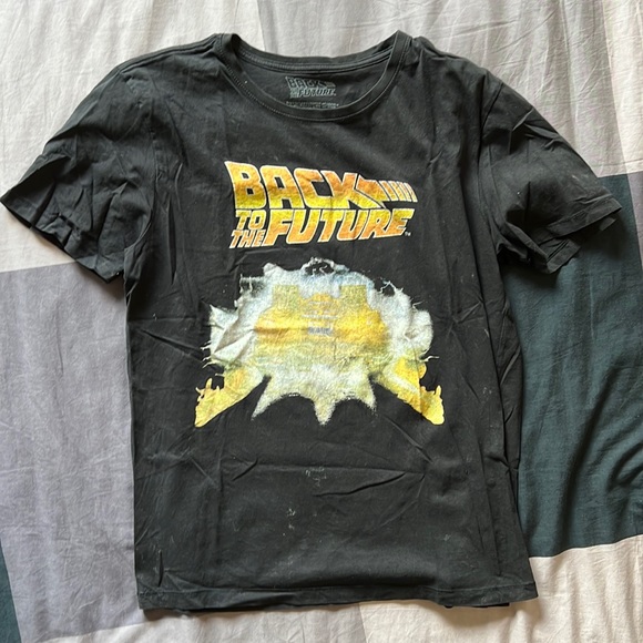 Back to the Future T-Shirt (Black) - Men’s L - Picture 3 of 6